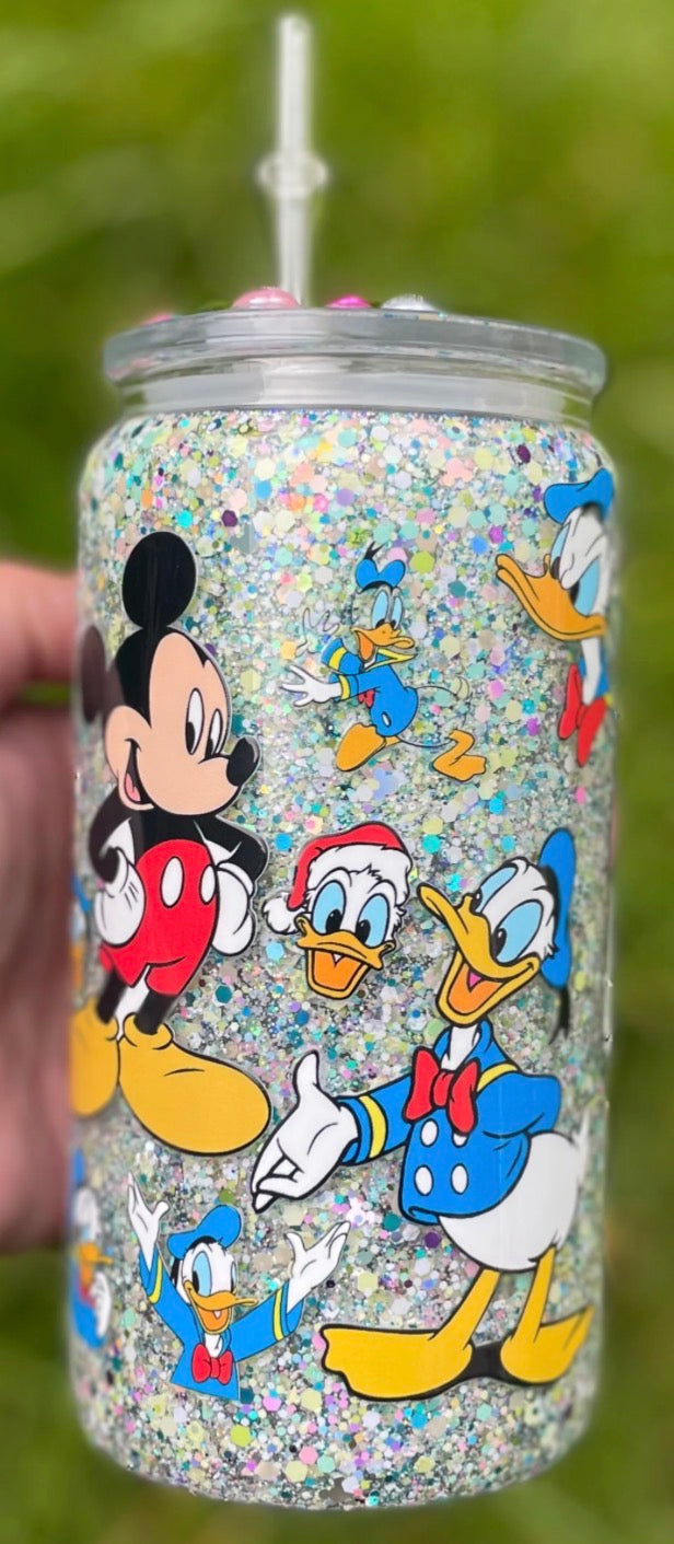 Mickey Mouse snow globe tumbler 16OZ